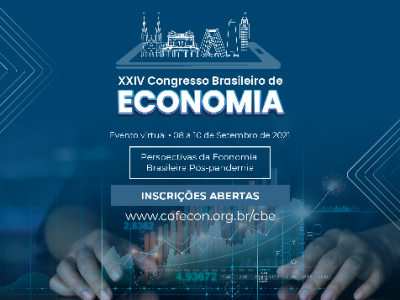 Está chegando o XXIV Congresso Brasileiro de Economia!
