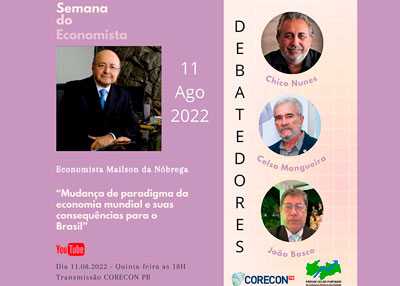 Corecon-PB organiza palestra na Semana do Economista