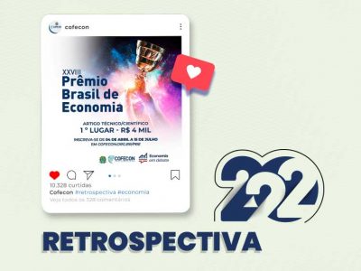 Retrospectiva 2022: Prêmio Brasil de Economia categoria artigo técnico/científico